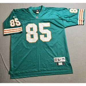 Miami Dolphins Nick Buoniconti Reeboks Throwbacks 1972 Jersey Mens XL Blue Adult